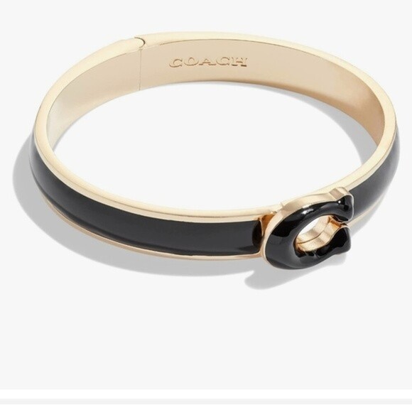 COACH Logo Bangle Bracelet - Picture 10 of 12